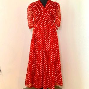 SISTER JANE Tie Waist Flowy Sundress